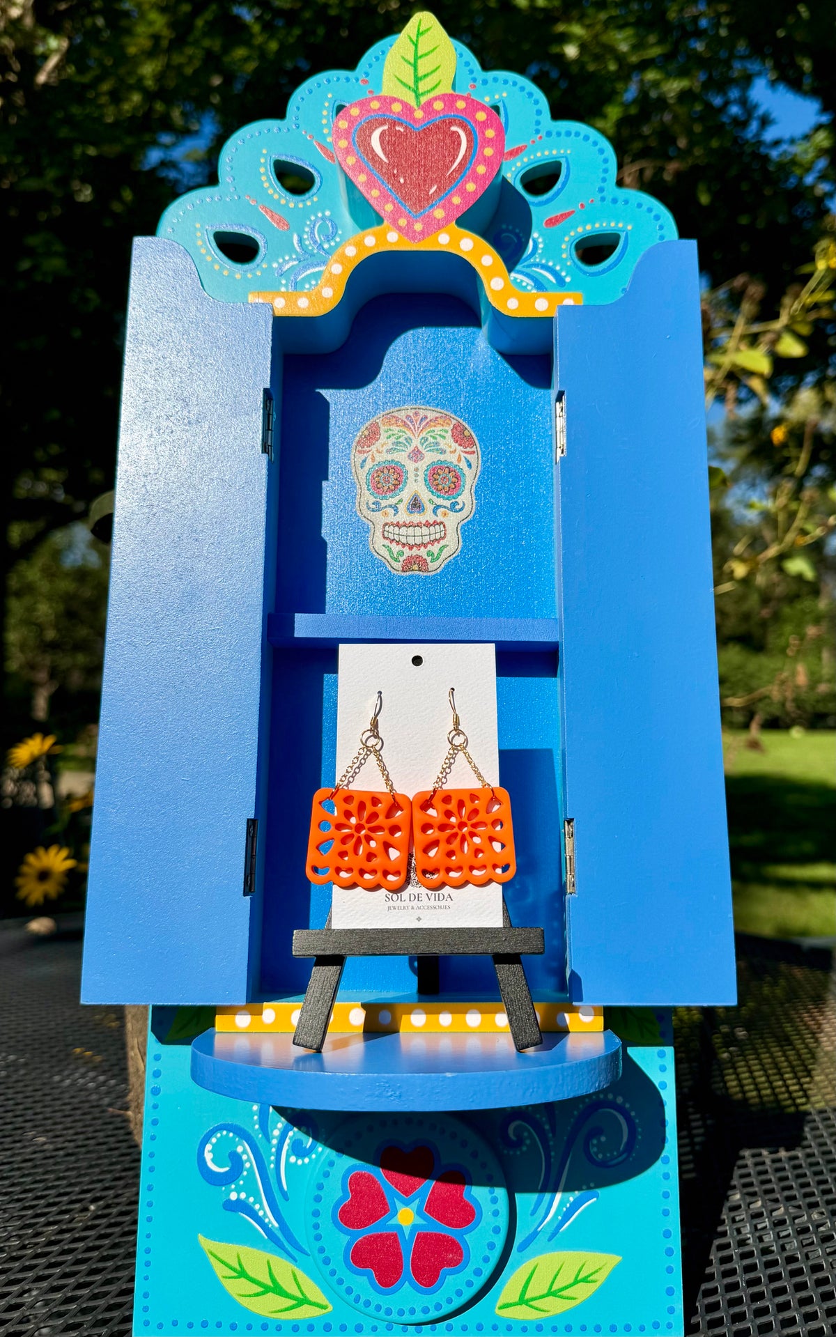 Papel Picado Anaranjado